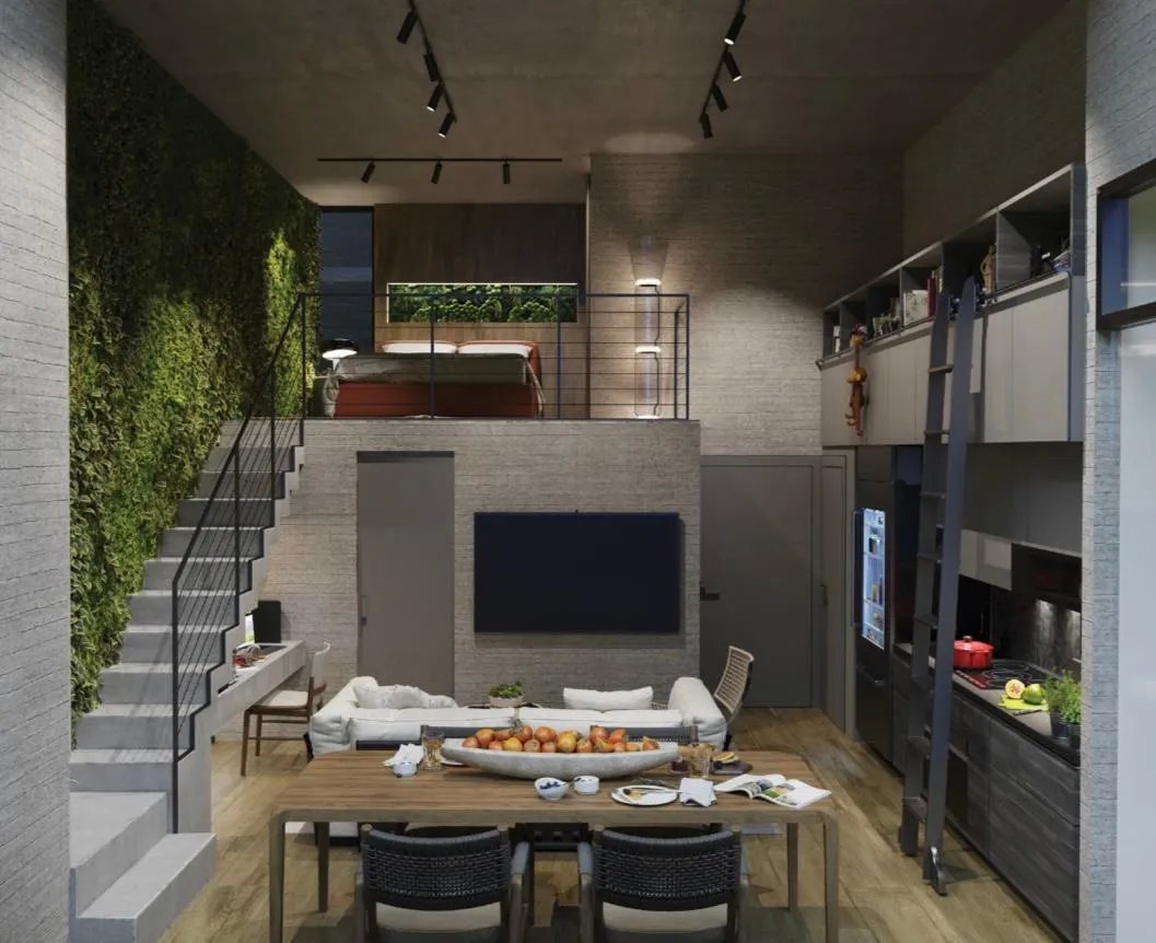 Familiar Tipo Loft en PH Dovle Cincuentenario – Coco del Mar,  82m² con Licencia Turística