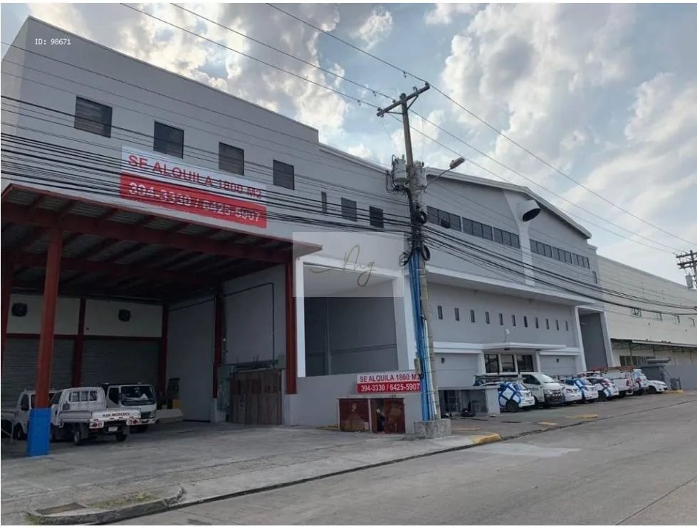 Warehouse Rental in Costa del Este Industrial Park
