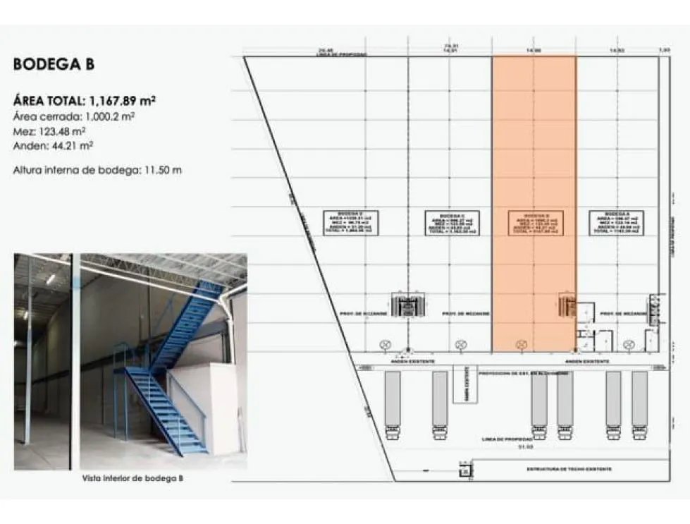 Warehouse Rental in Mañanitas 1,167 M2