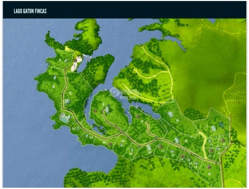 LA ARENOSA / LAGO GATUN / 6944 M2 / ESTATE / GREEN AREAS / FLAT LAND