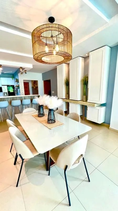 Exclusive Ground Floor Apartment in Bijao, Beachfront, with Pool and Private Garden