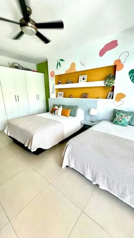 Exclusive Ground Floor Apartment in Bijao, Beachfront, with Pool and Private Garden
