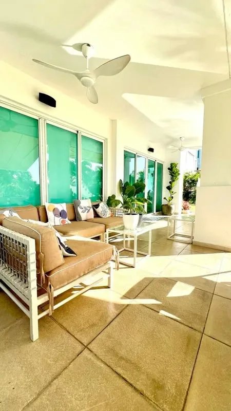 Exclusive Ground Floor Apartment in Bijao, Beachfront, with Pool and Private Garden