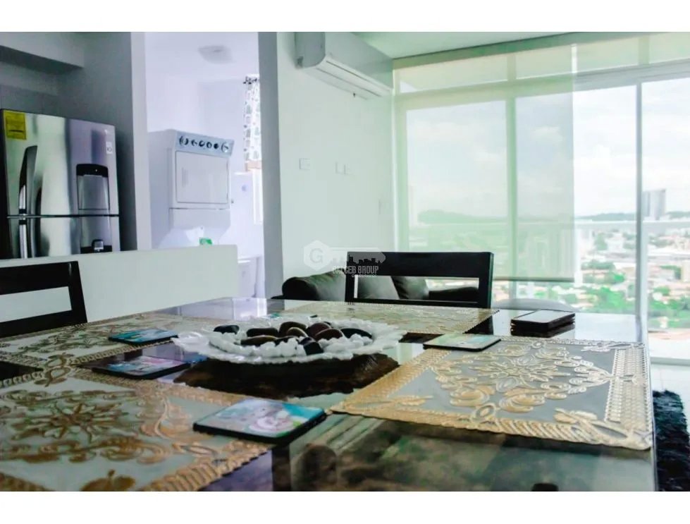 APARTMENT FOR SALE VIA ESPAÑA METROPOLITAN PARK WITH WHITE GOODS