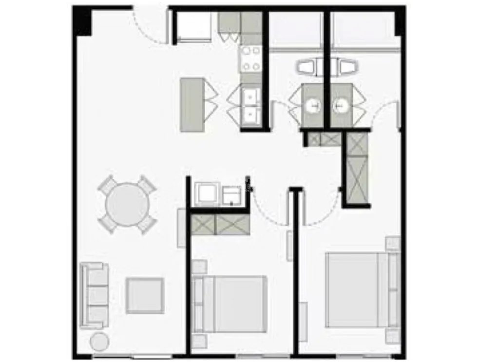 FOR RENT: FURNISHED APARTMENT IN COSTA VERDE PH THE DISTRICT 99M2