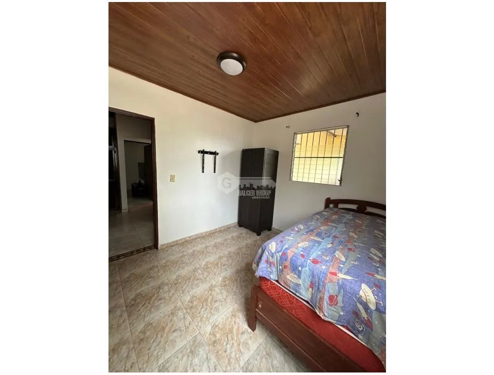 SE ALQUILA CASA EN ARRAIJAN LA HACIENDA 536 M2 CERCADA Y AMOBLADA
