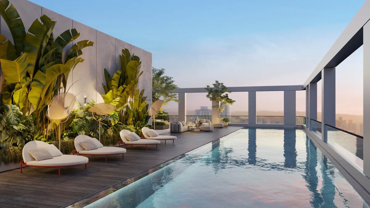MOVA Obarrio Projects: 2 Bedrooms + 2 Bathrooms, 124m² to 126m² - Pre-sale
