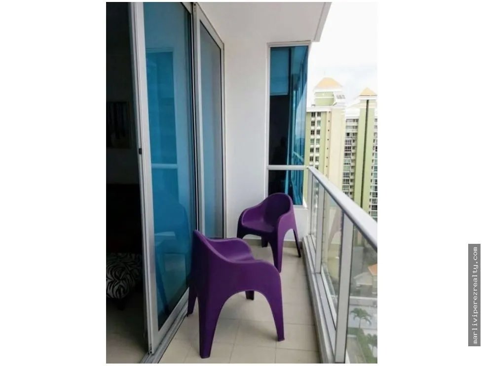 Apartamento amoblado en alquiler Costa del Este