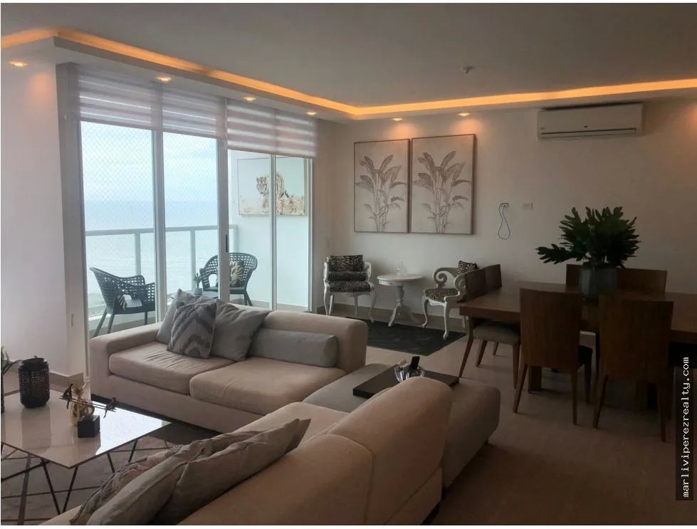 Alquiler de apartamento amoblado en Costa del Este
