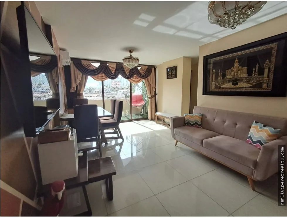 Venta de apartamento amoblado en Betania