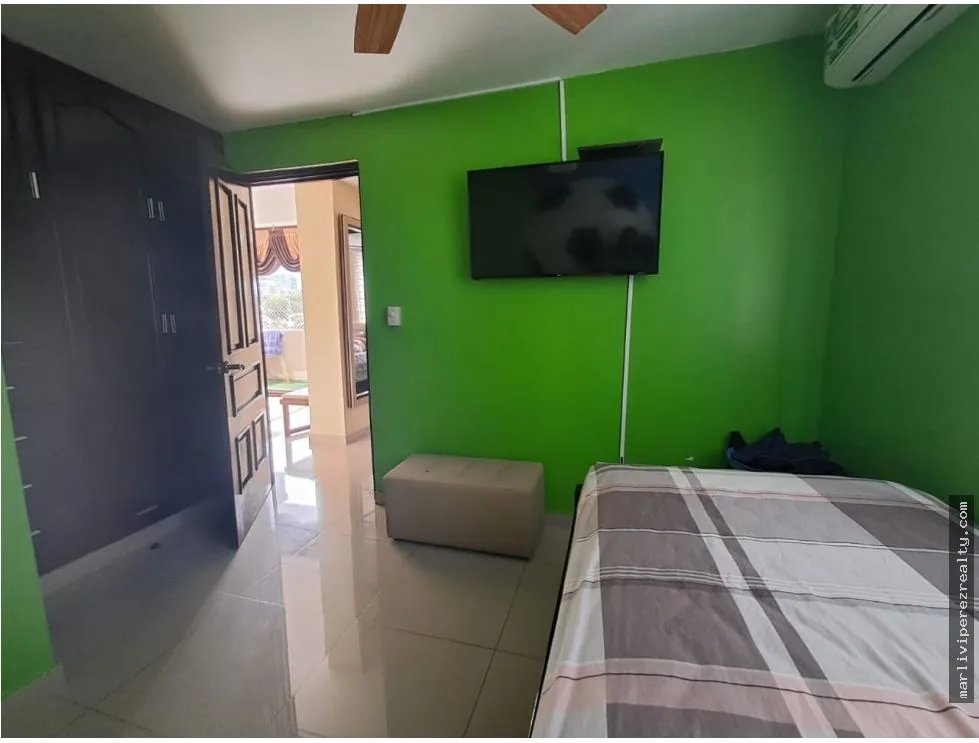 Venta de apartamento amoblado en Betania