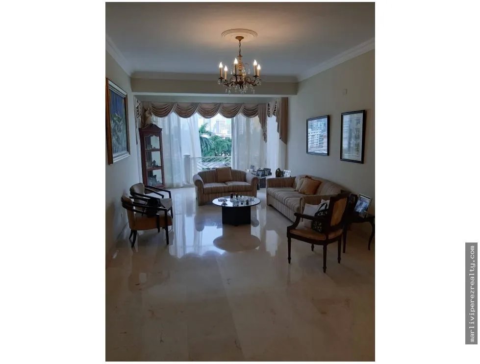 Venta de apartamento en El Cangrejo