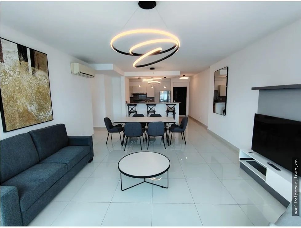 ALQUILER DE APARTAMENTO AMOBLADO EN COSTA DEL ESTE