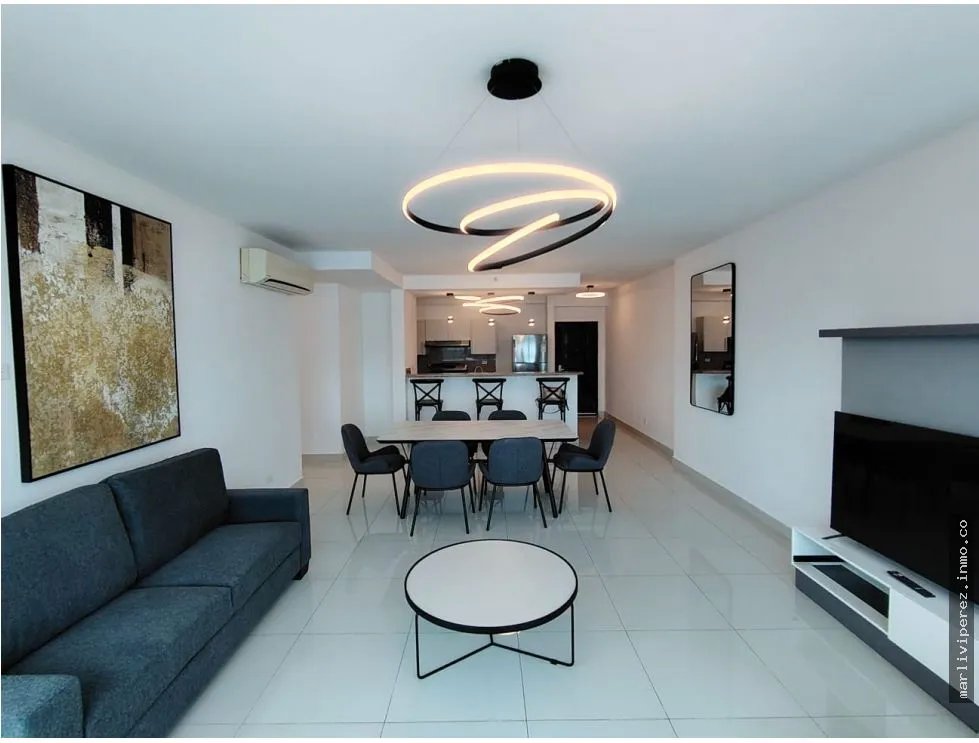 ALQUILER DE APARTAMENTO AMOBLADO EN COSTA DEL ESTE