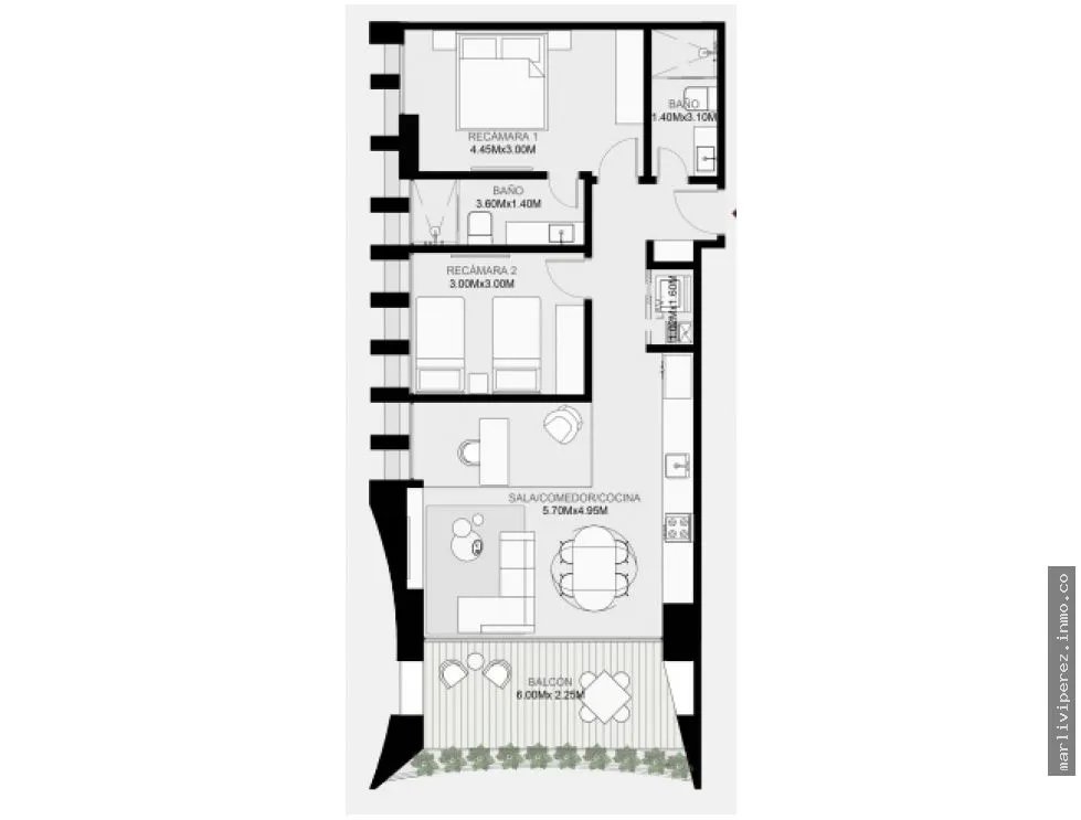 Venta de apartamento en Coco del Mar, San Francisco