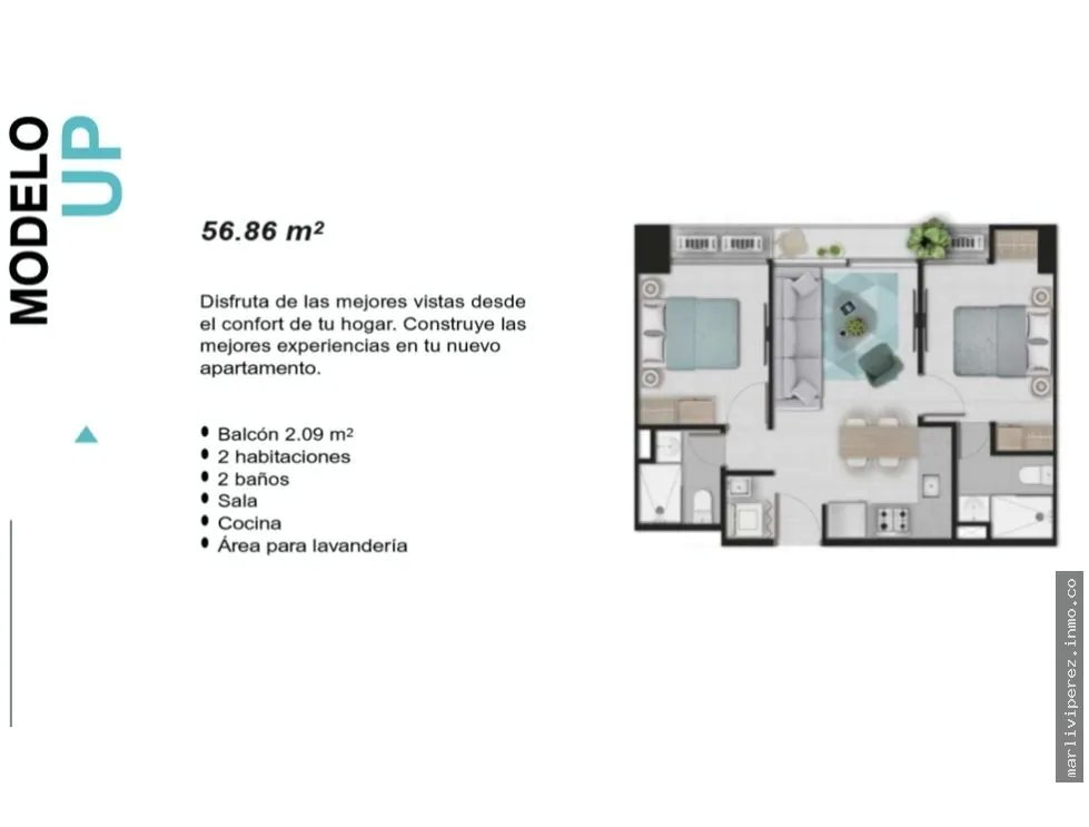 Apartamento en Venta Vía Argentina