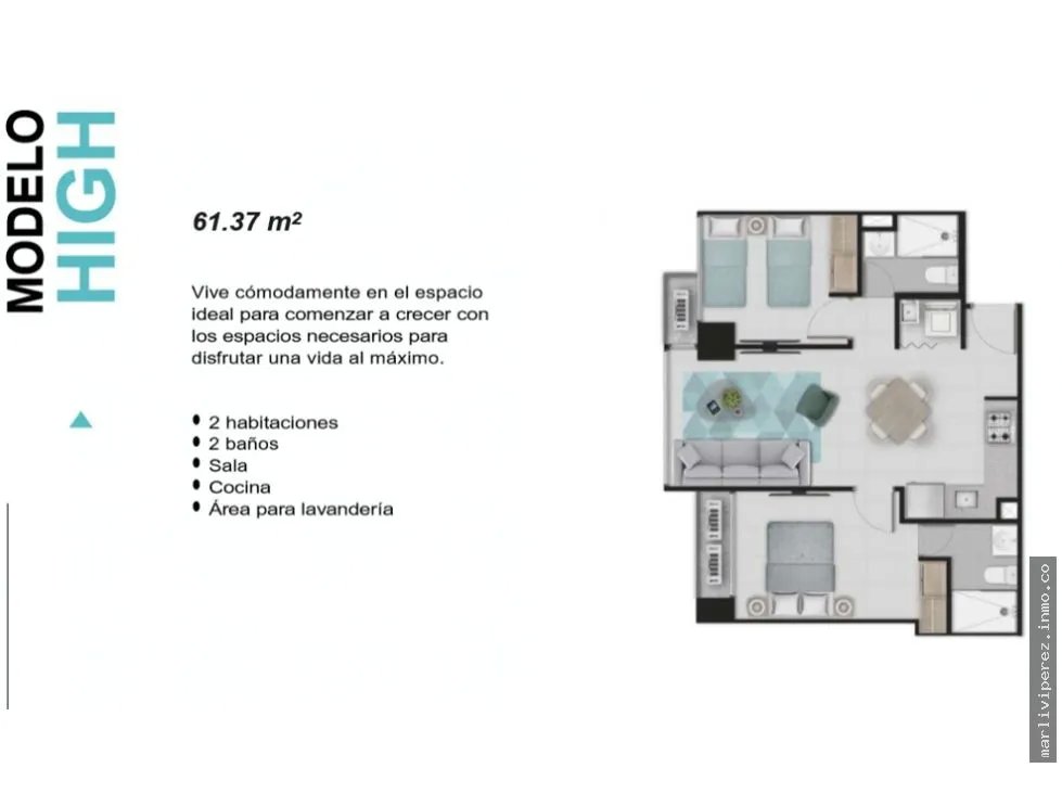Apartamento en Venta Vía Argentina