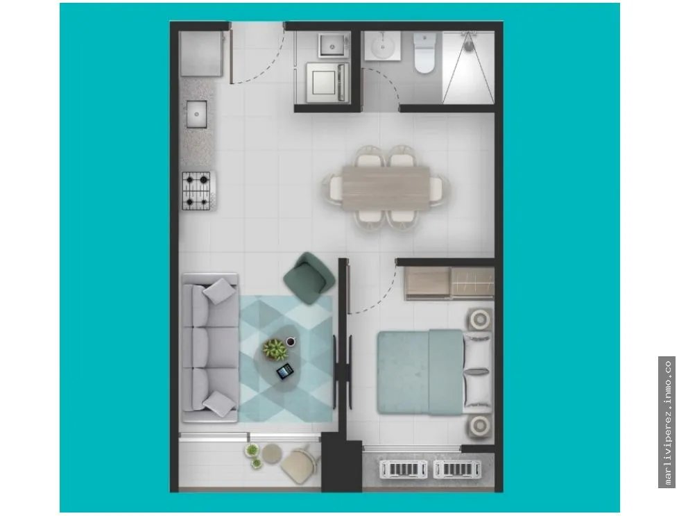 Venta de Apartamentos en Vía Argentina