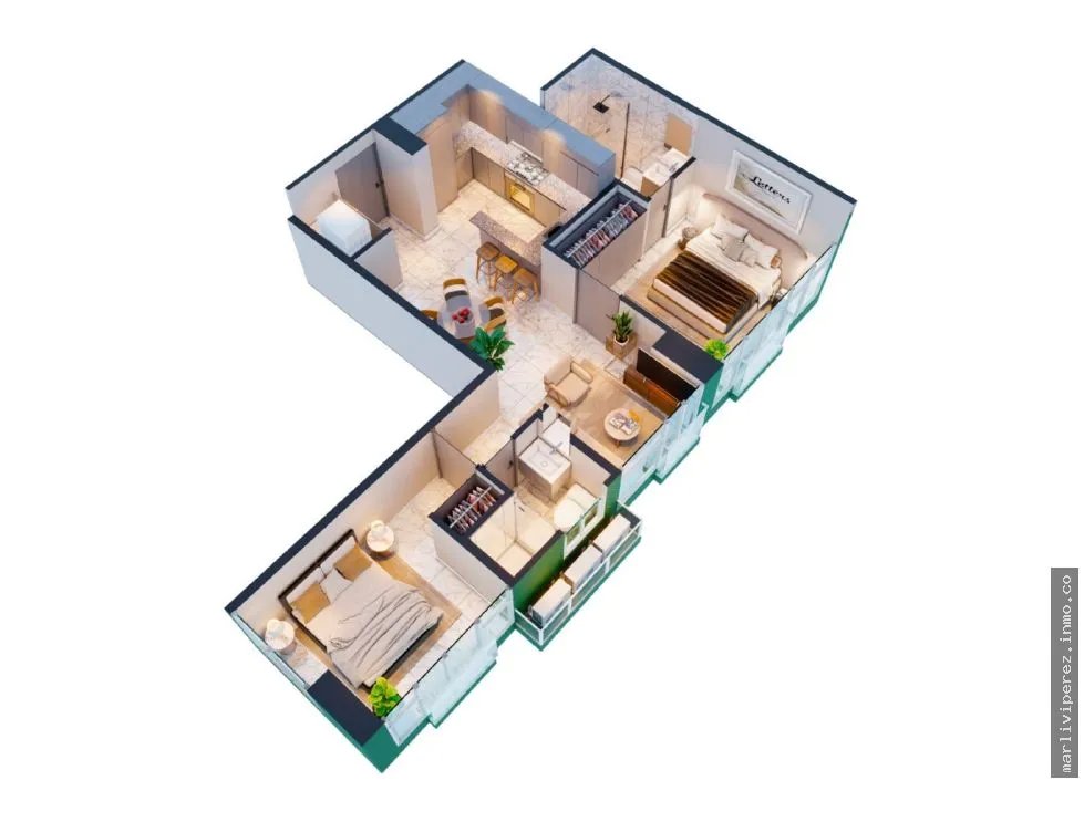 Apartment Sale / Bella Vista / Panama / 74m2