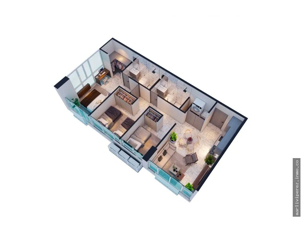 Apartment Sale / Bella Vista / Panama / 74m2
