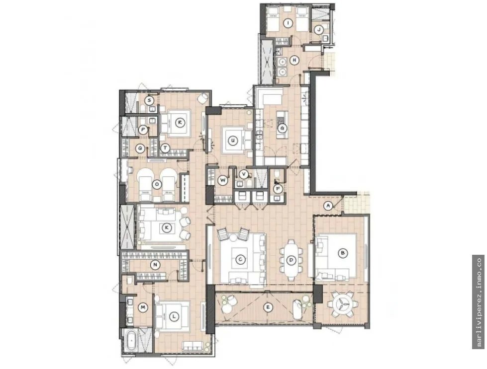 Apartment for Sale in Santa María, Panama