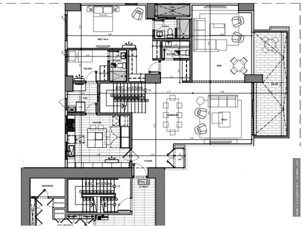 Apartamento en venta Santa María, Panamá
