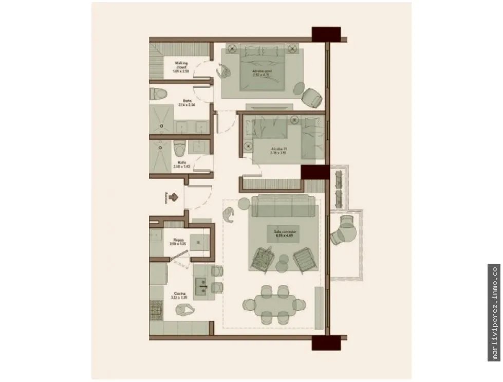 Apartamento en Venta en Santa María, Panamá