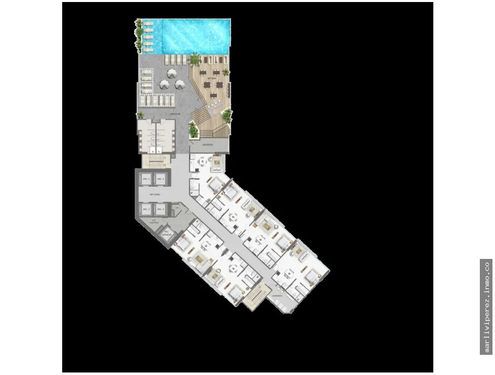 VENTA DE APARTAMENTOS EN COSTA DEL ESTE