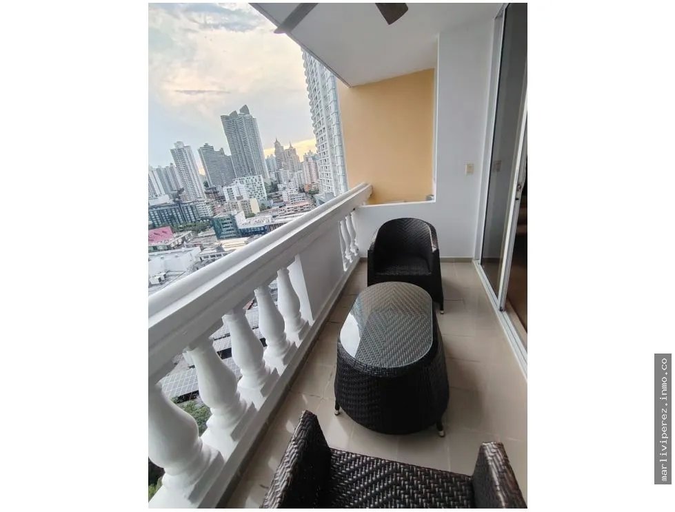Furnished Apartment Rental in Obarrio, Upper Floor (NEGOTIABLE)
