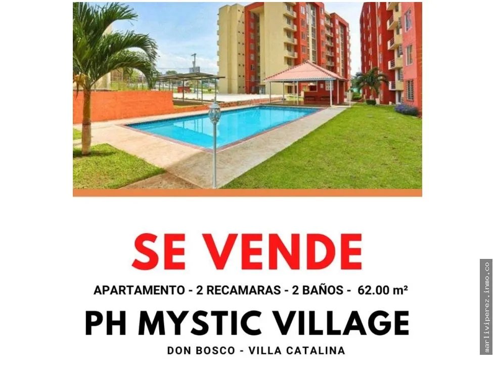 VENTA DE APARTAMENTO CENTRICO EN PH MYSTIC VILLAGE