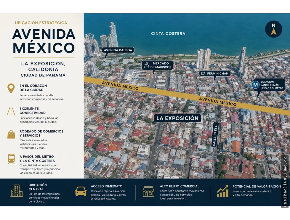 Venta de terreno en Avenida México La Exposición