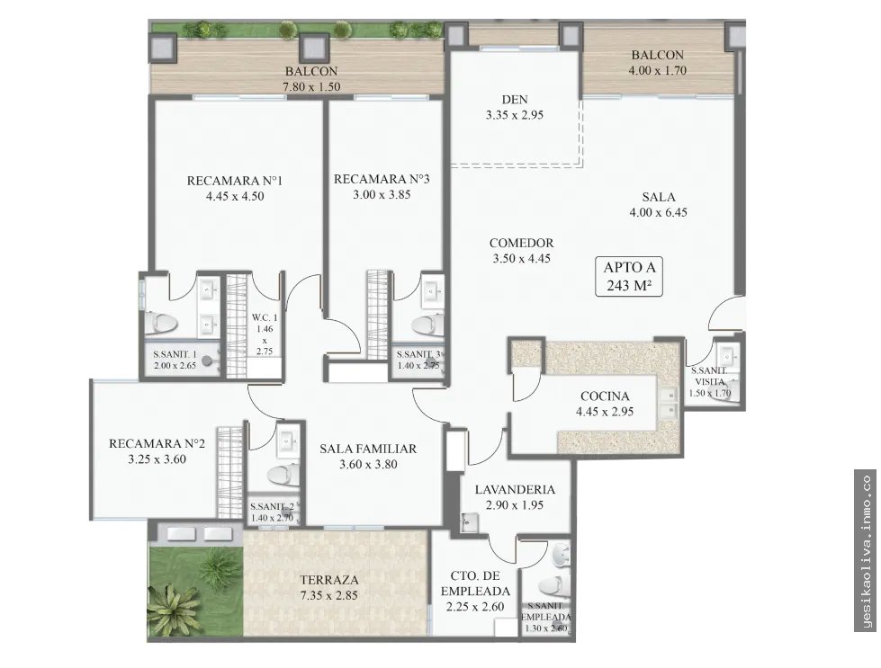 VENTA DE APARTAMENTOS EN COSTA DEL ESTE