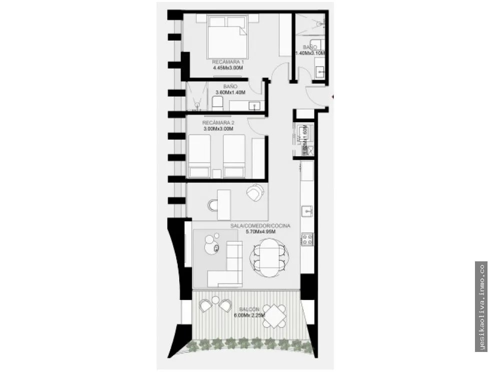 Venta de apartamento en Coco del Mar, San Francisco