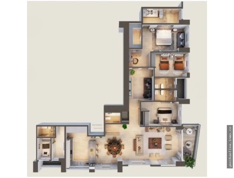 Apartamento en venta Santa María, Panamá