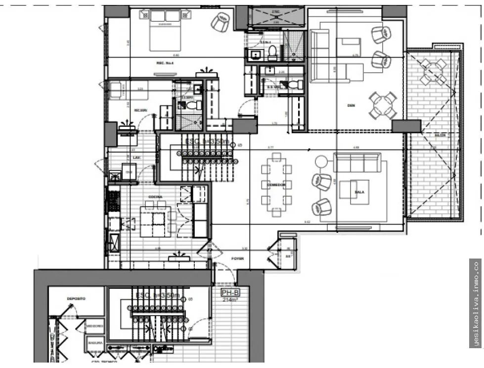 Apartamento en venta Santa María, Panamá