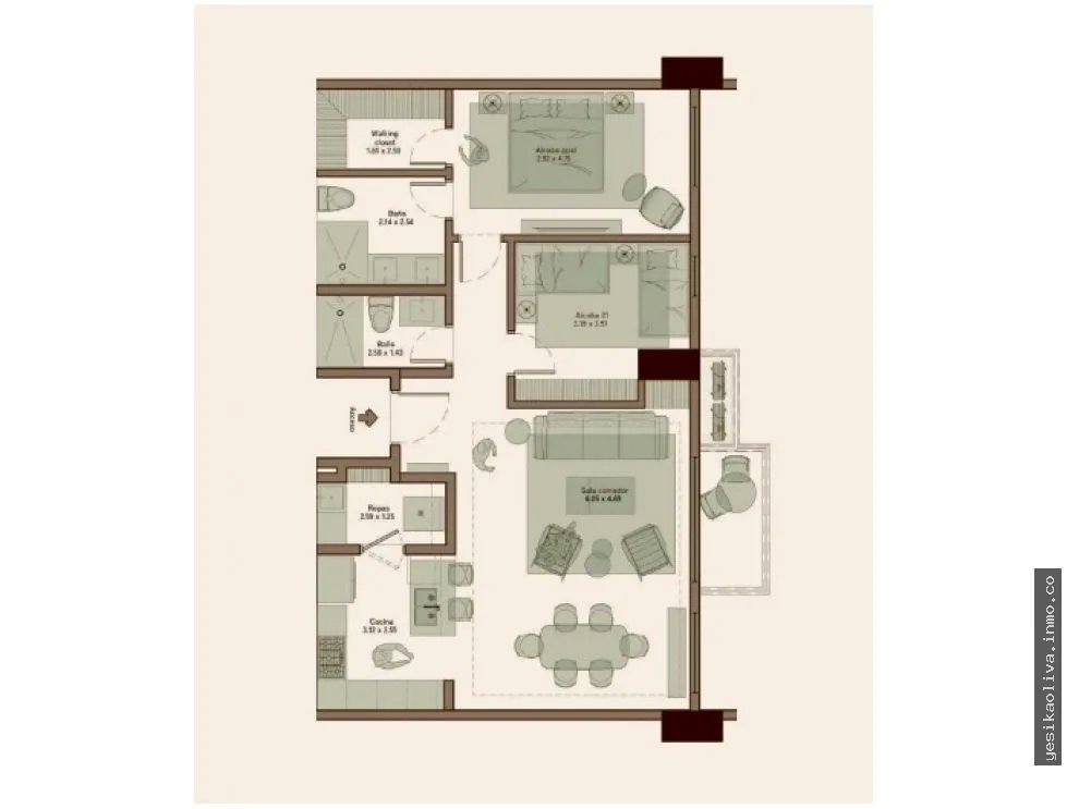 Apartamento en Venta en Santa María, Panamá