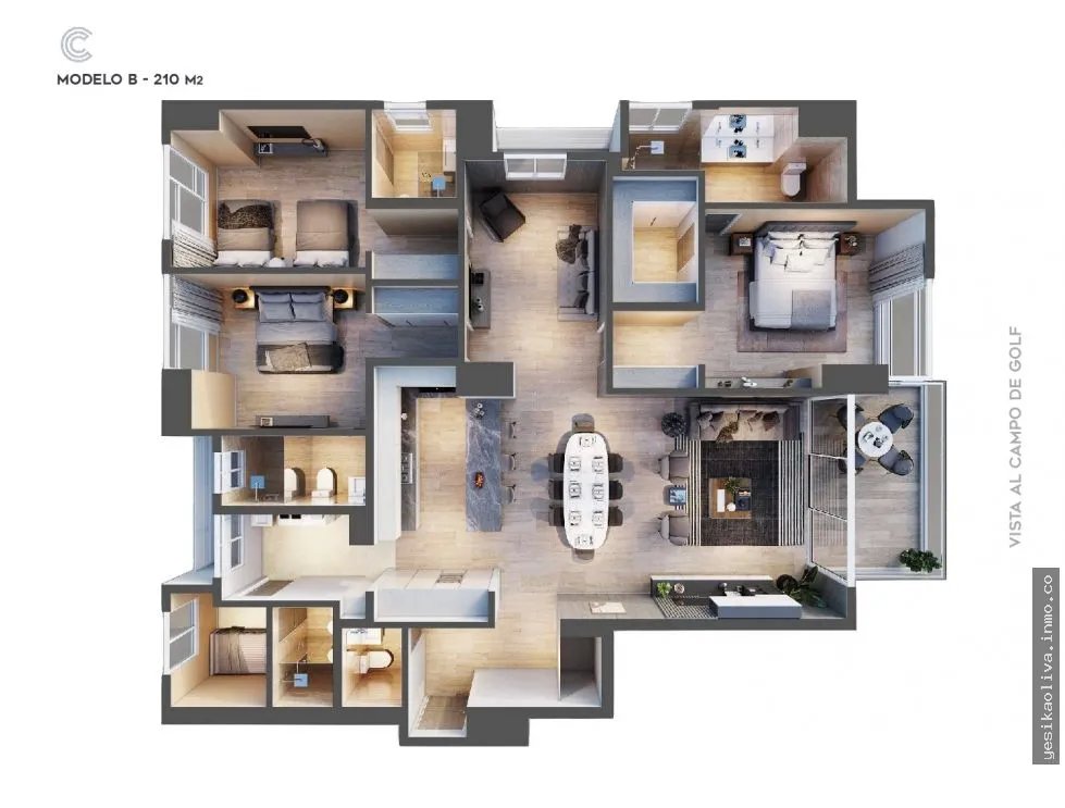 Apartment for Sale in Santa Maria, Panama