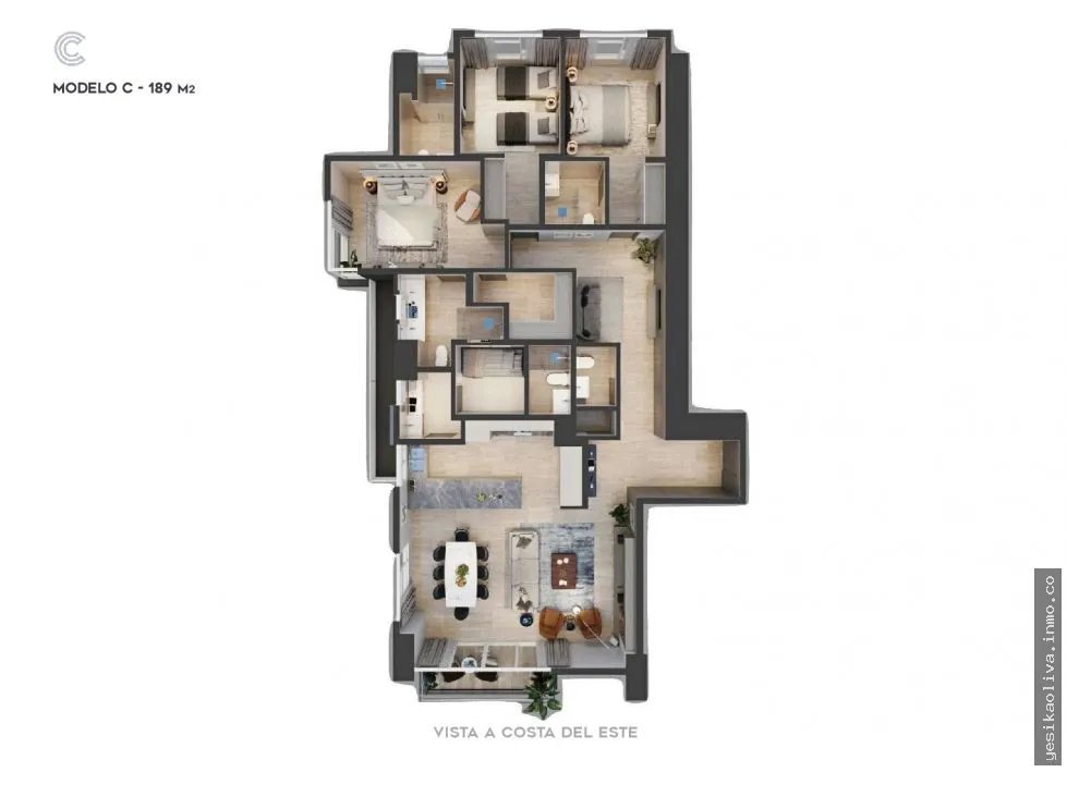 Apartment for Sale in Santa Maria, Panama