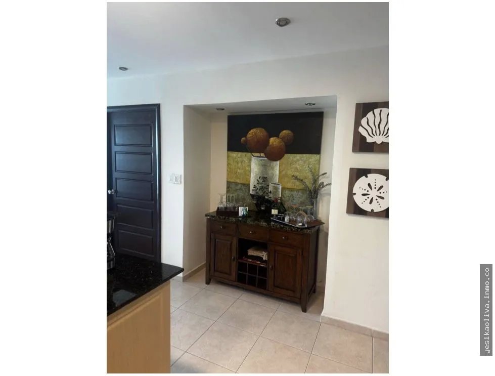 Venta de apartamento amoblado en Coronado