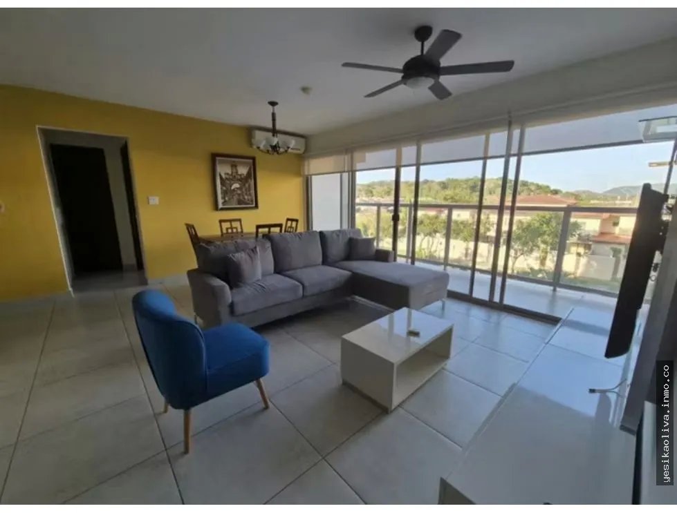 Apartamento amoblado en alquiler Panamá Pacífico