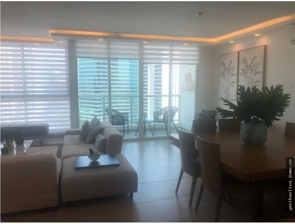 Alquiler de apartamento amoblado en Costa del Este