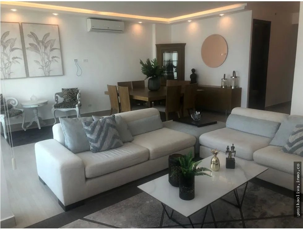 Alquiler de apartamento amoblado en Costa del Este