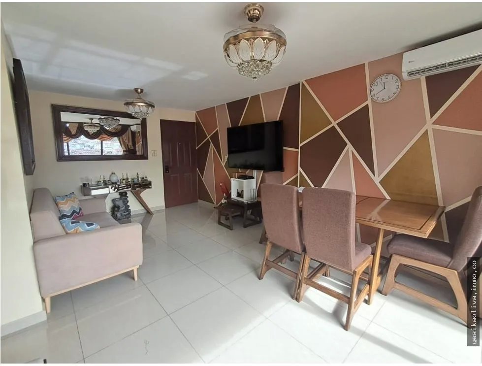 Venta de apartamento amoblado en Betania