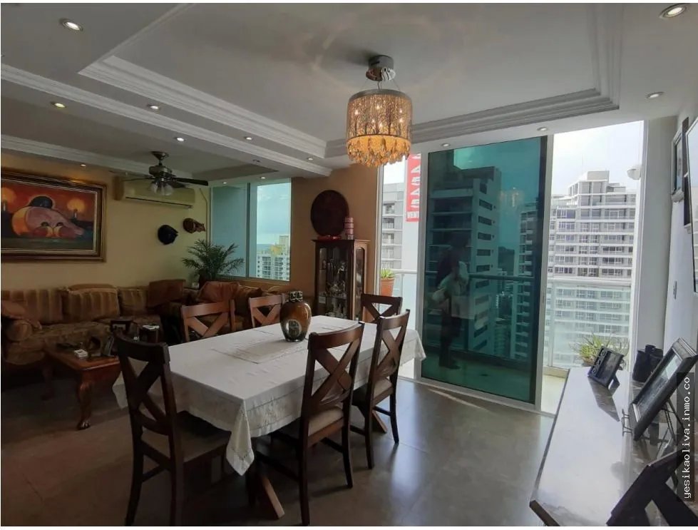 Venta de apartamento en El Cangrejo