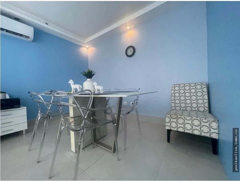 Venta de apartamento amoblado en Obarrio