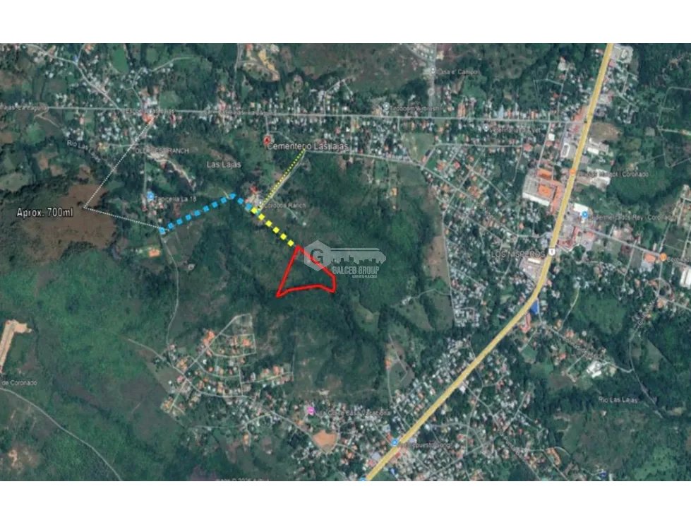SE VENDE TERRENO EN CHAME LAS LAJAS 3.03 HECTAREAS  ZONAS VERDES