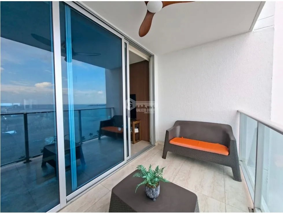 FOR RENT APARTMENT AVE. BALBOA H2O ON THE OCEAN 96M FURNISHED