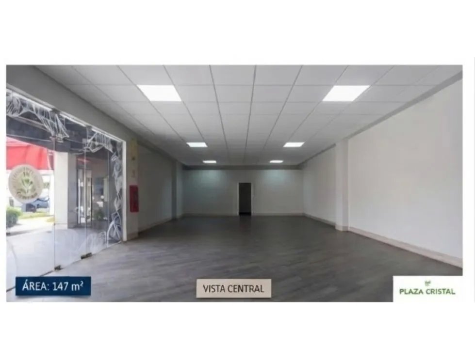 Commercial Space Rental at Plaza Cristal, Av. Centenario. LM