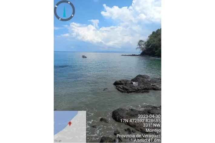 INCREDIBLE PROPERTY FOR SALE IN CEBACO ISLAND, 6.75 HECTARES (16.67 ACRES) OCEAN FRONT, WITH TITLE DEED.