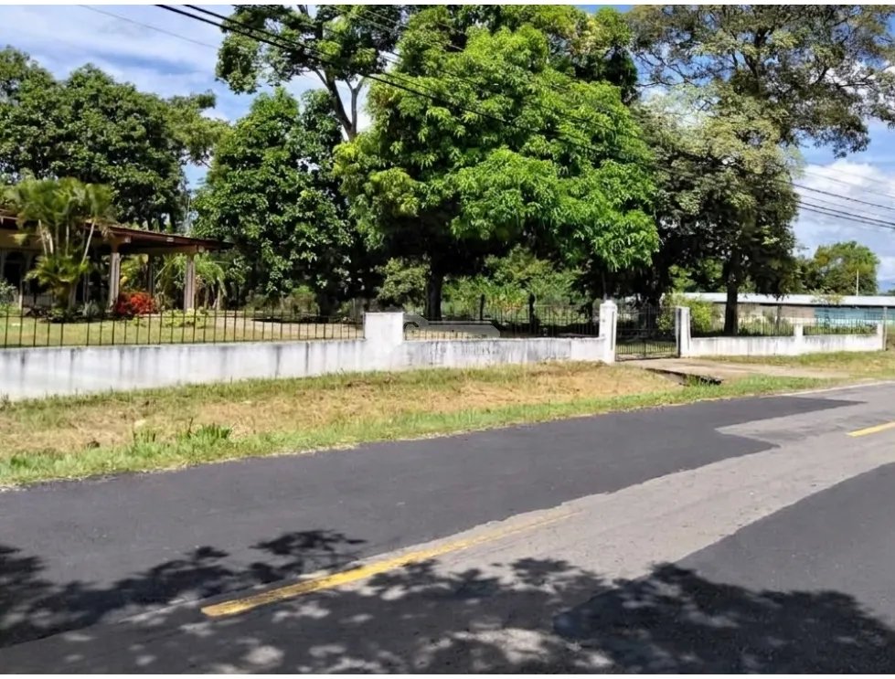 COCLE / CHURUBE / 6035 M2 / TERRENO PLANO / SOBRE VIA ASFALTADA